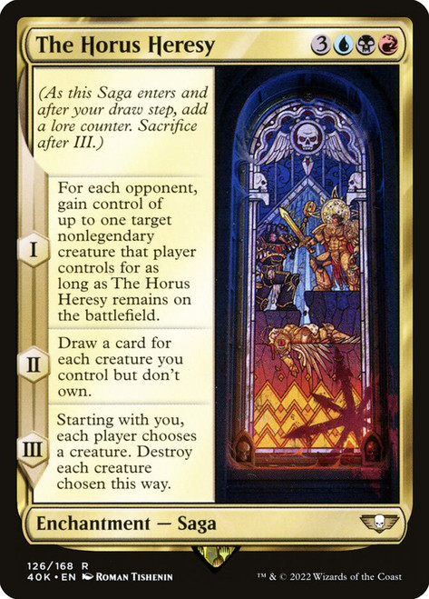 The Horus Heresy\nWarhammer 40,000 Commander\nSingle\nMagic The Gathering