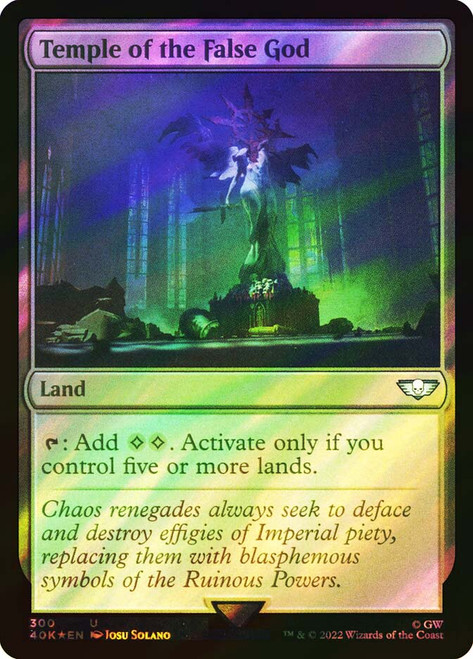 Temple of the False God | Warhammer 40,000 Commander | Star City Games