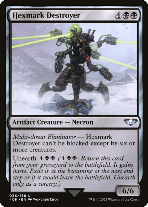 Hexmark Destroyer\nWarhammer 40,000 Commander\nSingle\nMagic The Gathering