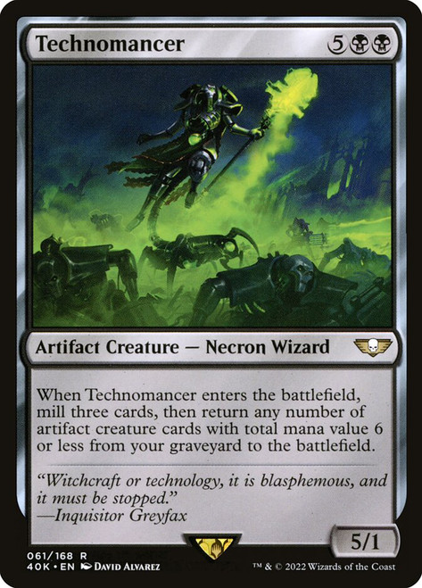 Technomancer\nWarhammer 40,000 Commander\nSingle\nMagic The Gathering