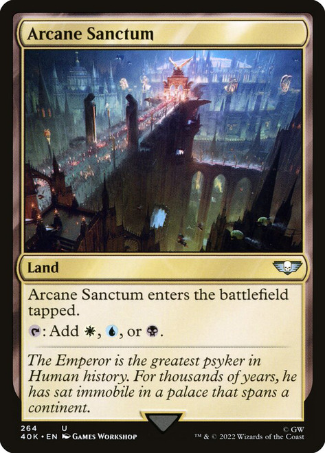 Arcane Sanctum\nWarhammer 40,000 Commander\nSingle\nMagic The Gathering