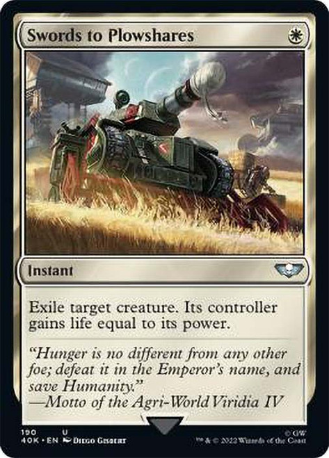 Swords to Plowshares (Surge Foil) | Warhammer 40,000 Commander