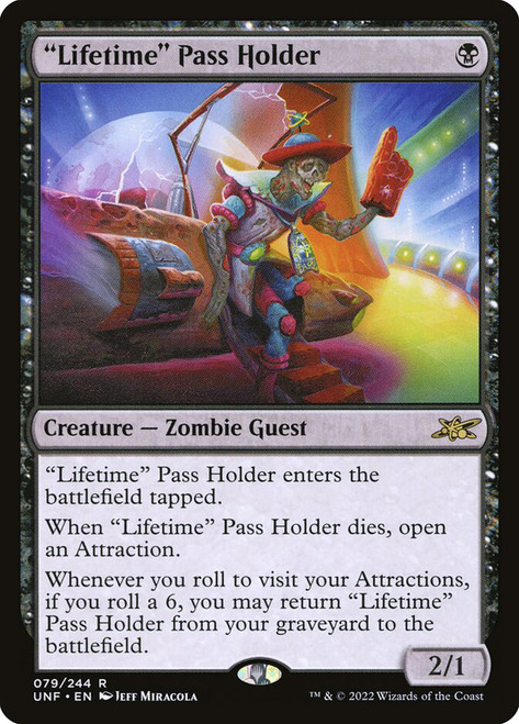 "Lifetime" Pass Holder\nUnfinity\nSingle\nMagic The Gathering