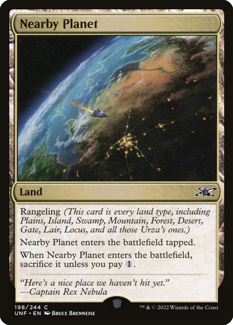 Nearby Planet\nUnfinity\nSingle\nMagic The Gathering