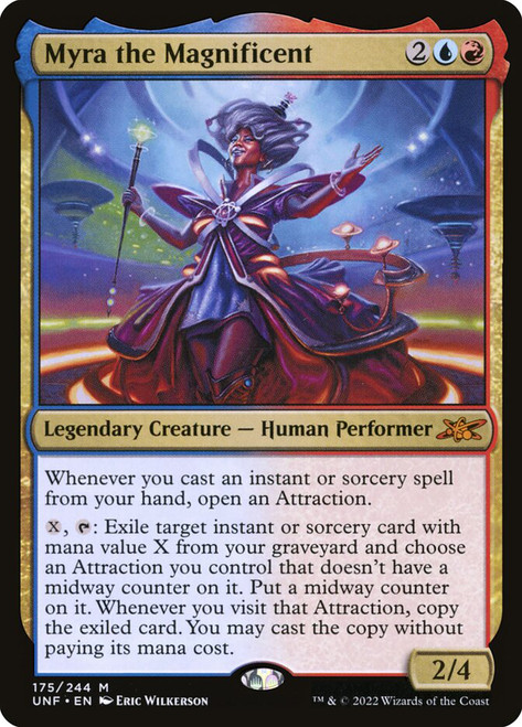 Myra the Magnificent\nUnfinity\nSingle\nMagic The Gathering