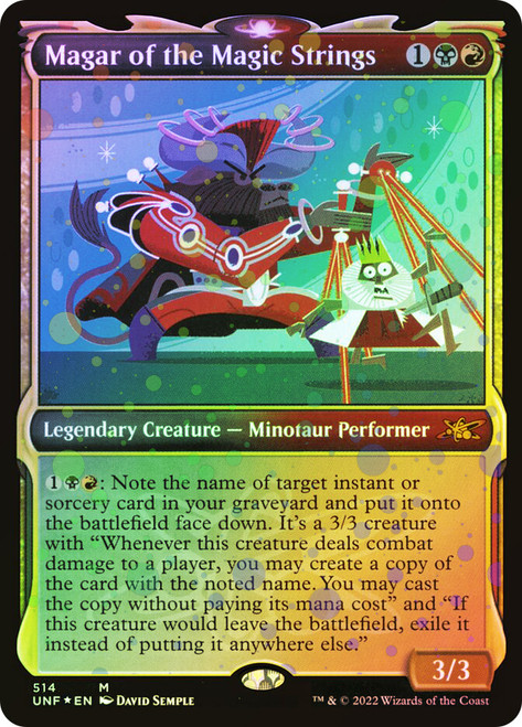 Magar of the Magic Strings (Galaxy Foil) | Unfinity - Galaxy Foil ...