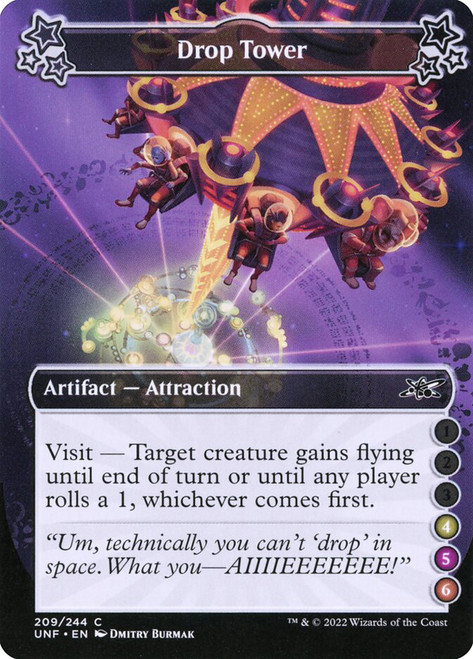 Drop Tower (4/5/6)\nUnfinity\nSingle\nMagic The Gathering