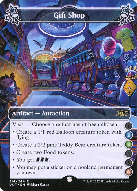 Gift Shop (2/3/6)
Unfinity
Single
Magic: The Gathering