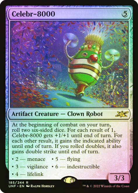 Celebr-8000\nUnfinity\nSingle\nMagic The Gathering