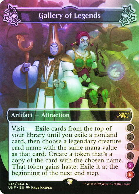 Gallery of Legends (5/6)\nUnfinity\nSingle\nMagic The Gathering