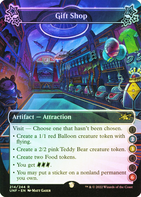 Gift Shop (2/3/6)\nUnfinity\nSingle\nMagic The Gathering