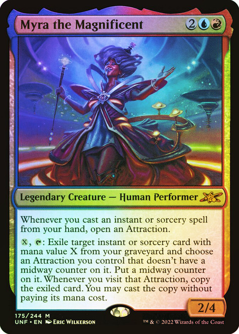Myra the Magnificent\nUnfinity\nSingle\nMagic The Gathering