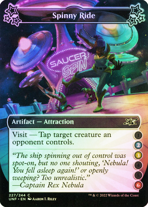 Spinny Ride (2/3/6)\nUnfinity\nSingle\nMagic The Gathering