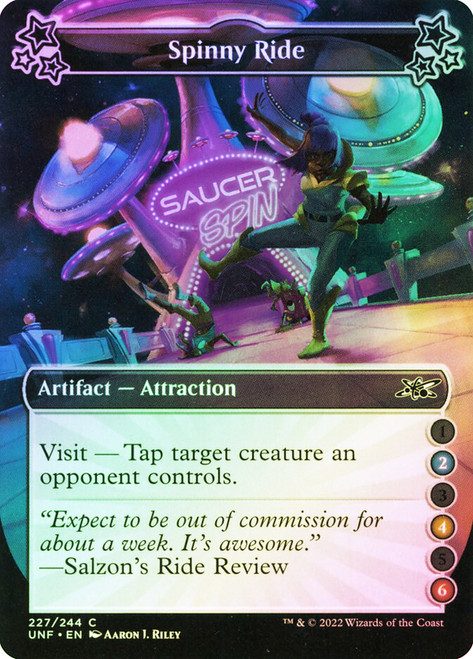 Spinny Ride (2/4/6)\nUnfinity\nSingle\nMagic The Gathering