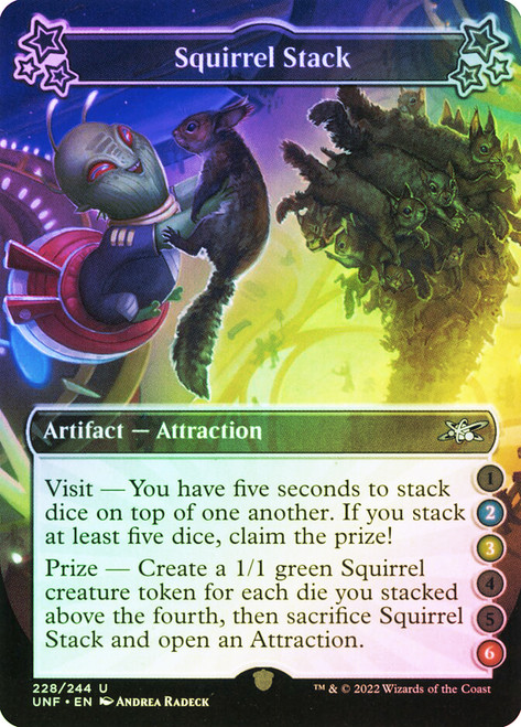 Squirrel Stack (2/3/6)\nUnfinity\nSingle\nMagic The Gathering