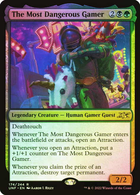 The Most Dangerous Gamer\nUnfinity\nSingle\nMagic The Gathering