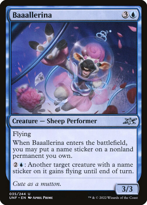 Baaallerina\nUnfinity\nSingle\nMagic The Gathering
