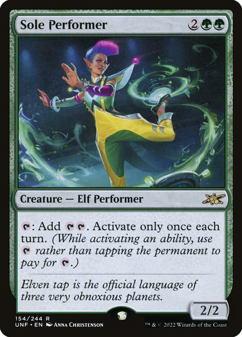 Sole Performer\nUnfinity\nSingle\nMagic The Gathering