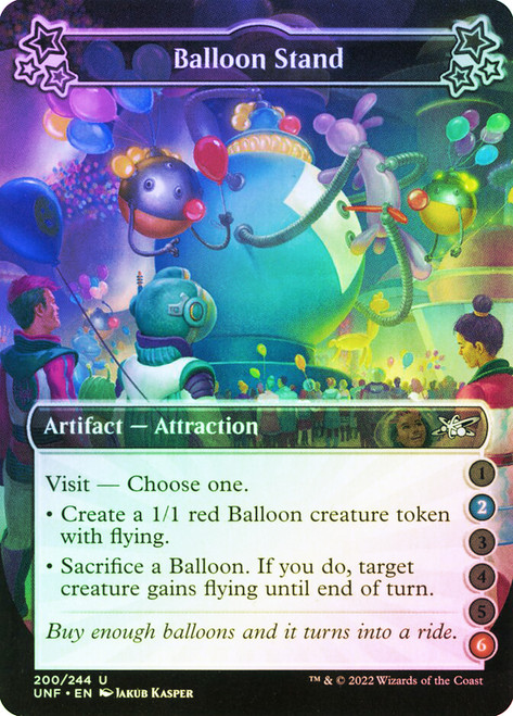 Balloon Stand (2/6)\nUnfinity\nSingle\nMagic The Gathering
