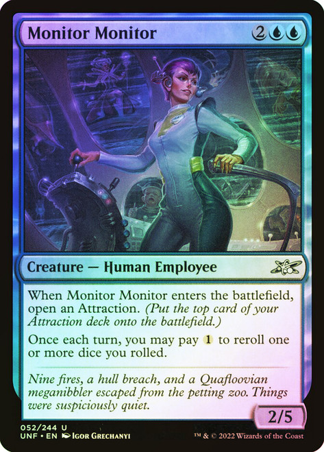 Monitor Monitor\nUnfinity\nSingle\nMagic The Gathering