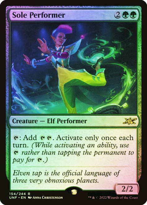 Sole Performer\nUnfinity\nSingle\nMagic The Gathering