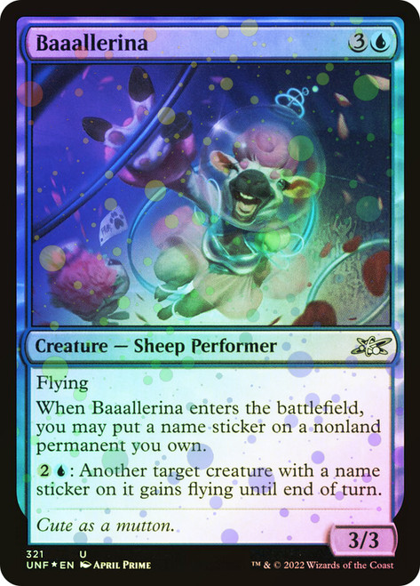 Treacherous Trapezist (Galaxy Foil) | Unfinity - Galaxy Foil