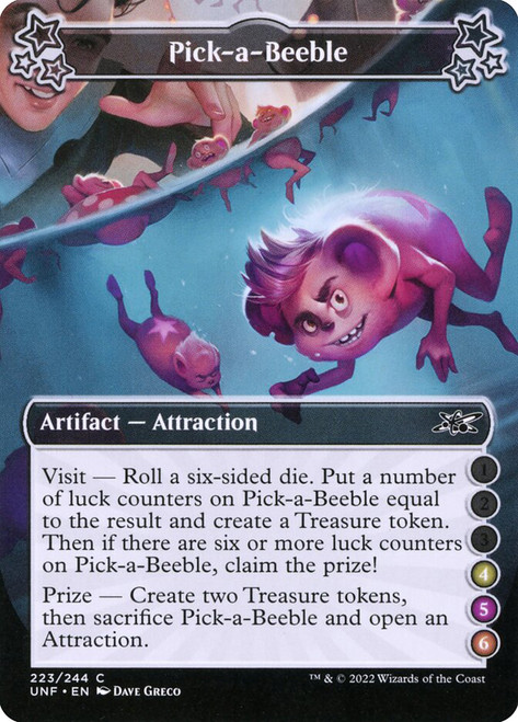 Pick-a-Beeble (4/5/6)\nUnfinity\nSingle\nMagic The Gathering