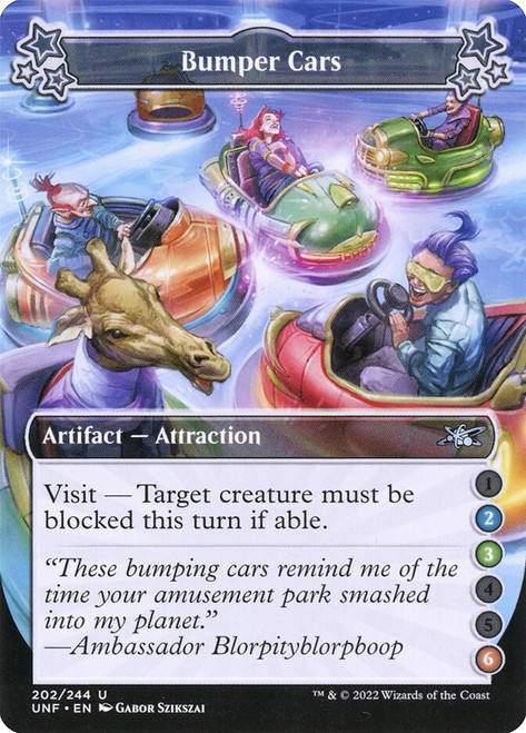 Bumper Cars (2/3/6)\nUnfinity\nSingle\nMagic The Gathering