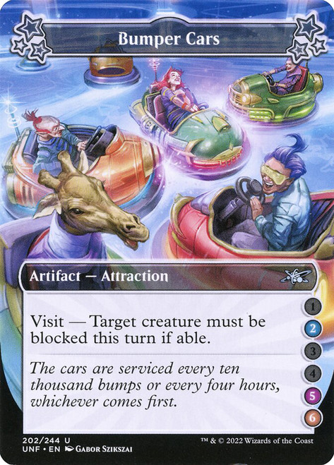 Bumper Cars (2/5/6)\nUnfinity\nSingle\nMagic The Gathering