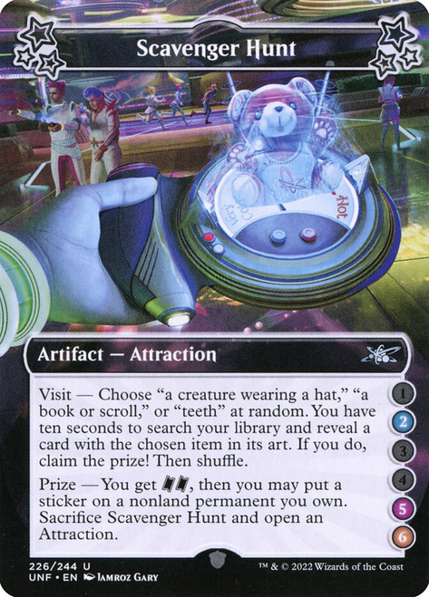 Scavenger Hunt (2/5/6)\nUnfinity\nSingle\nMagic The Gathering