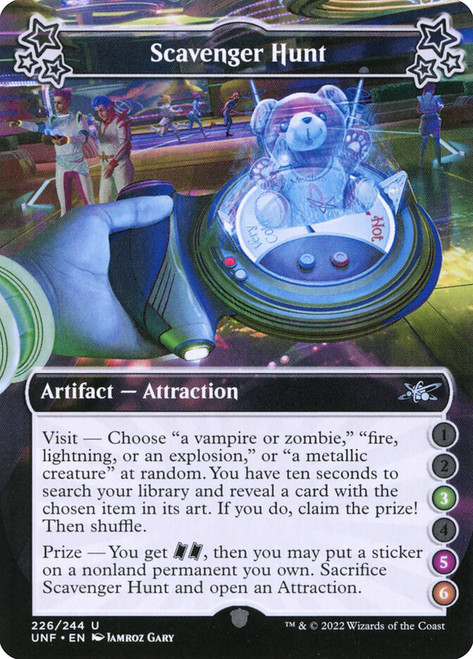 Scavenger Hunt (3/5/6)\nUnfinity\nSingle\nMagic The Gathering