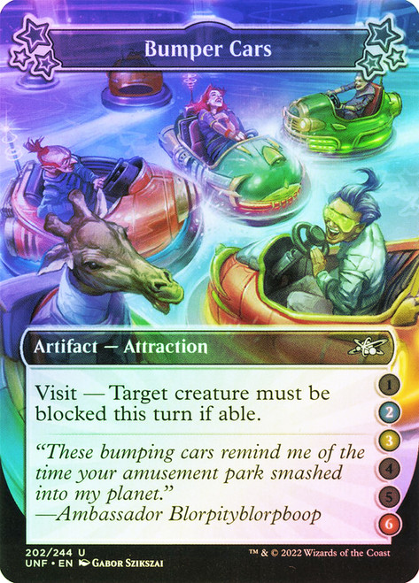 Bumper Cars (2/3/6)\nUnfinity\nSingle\nMagic The Gathering