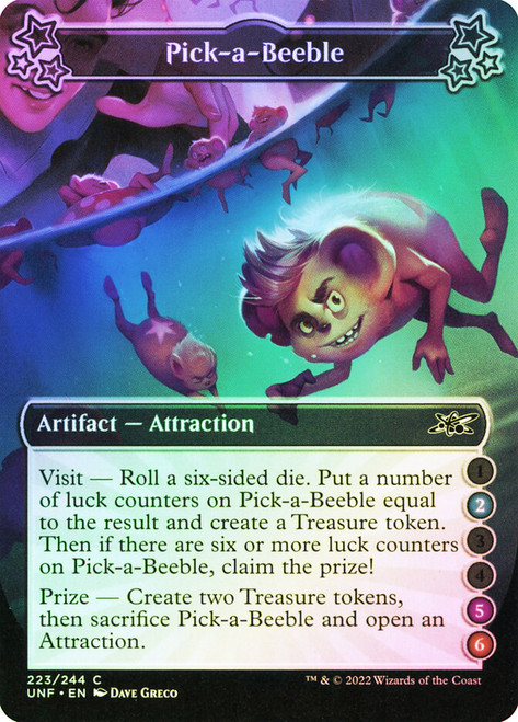 Pick-a-Beeble (2/5/6)\nUnfinity\nSingle\nMagic The Gathering