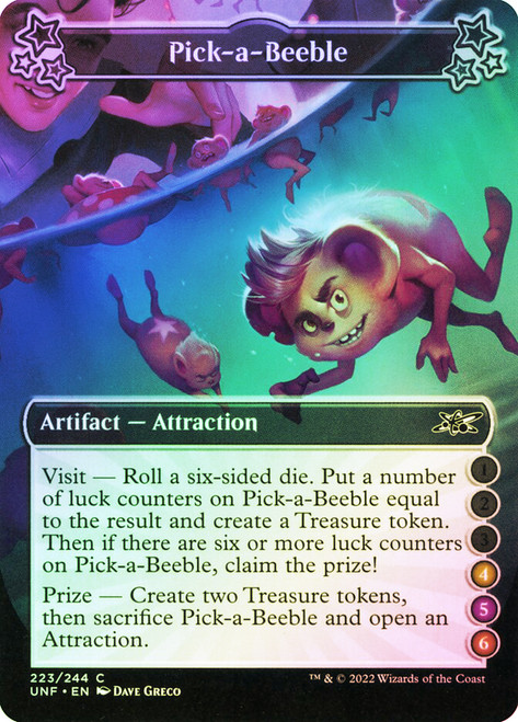Pick-a-Beeble (4/5/6)\nUnfinity\nSingle\nMagic The Gathering