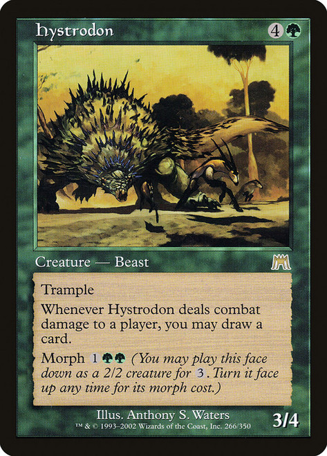 Hystrodon\nOnslaught\nSingle\nMagic The Gathering