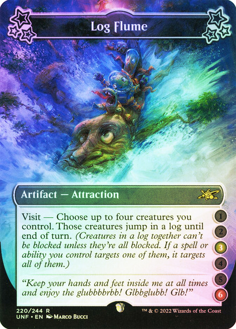 Log Flume (3/6)\nUnfinity\nSingle\nMagic The Gathering