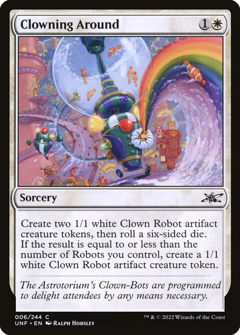 Clowning Around\nUnfinity\nSingle\nMagic The Gathering
