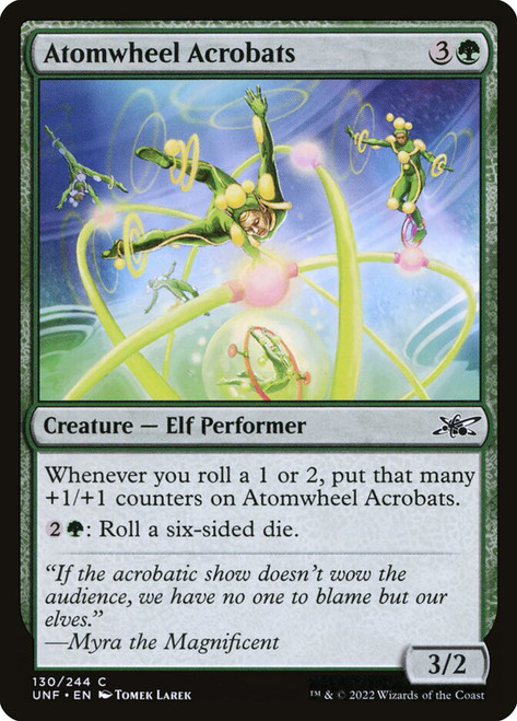 Atomwheel Acrobats\nUnfinity\nSingle\nMagic The Gathering