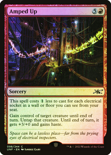 Amped Up\nUnfinity\nSingle\nMagic The Gathering