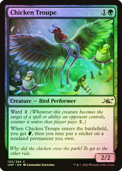 Chicken Troupe\nUnfinity\nSingle\nMagic The Gathering