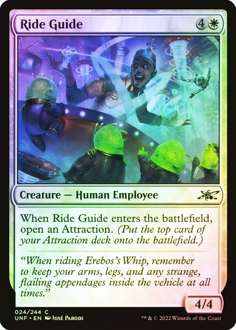 Ride Guide\nUnfinity\nSingle\nMagic The Gathering
