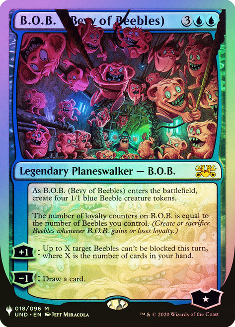 B.O.B. (Bevy of Beebles)\nMystery Booster / The List\nSingle\nMagic The Gathering