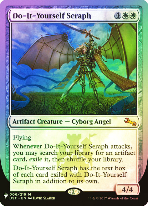 Do-It-Yourself Seraph\nMystery Booster / The List\nSingle\nMagic The Gathering