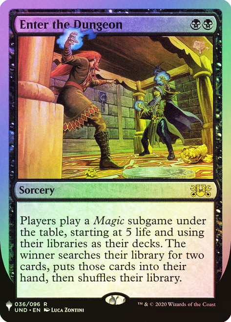 Enter the Dungeon\nMystery Booster / The List\nSingle\nMagic The Gathering