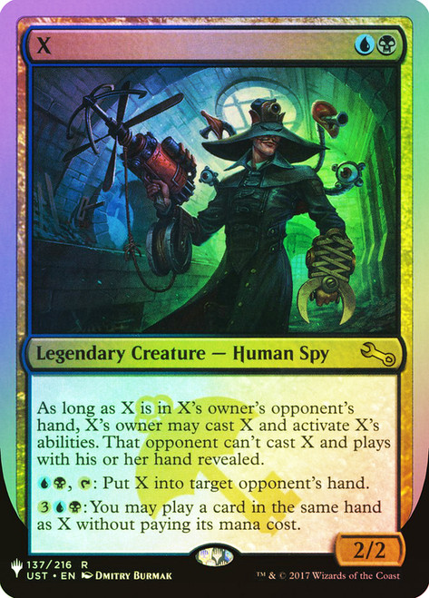 X\nMystery Booster / The List\nSingle\nMagic The Gathering