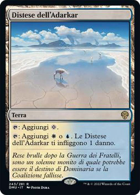 Adarkar Wastes | Dominaria United - Italian | Star City Games