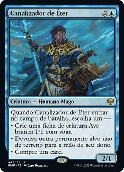 Aether Channeler\nDominaria United - Portuguese\nSingle\nMagic The Gathering