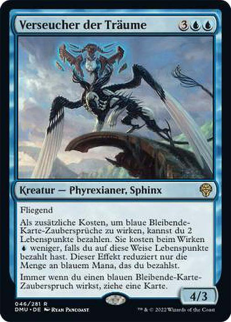 Defiler of Dreams\nDominaria United - German\nSingle\nMagic The Gathering