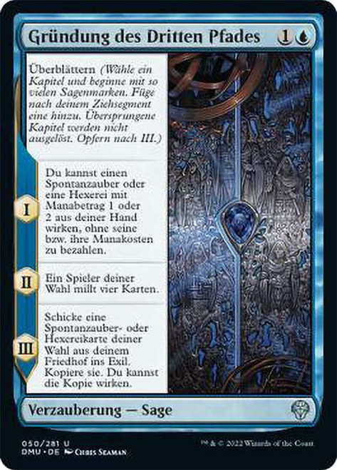 Founding the Third Path\nDominaria United - German\nSingle\nMagic The Gathering