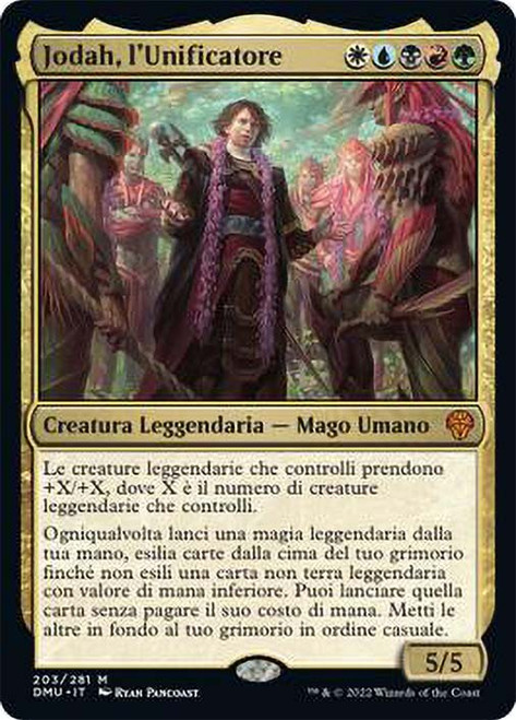 Jodah, the Unifier\nDominaria United - Italian\nSingle\nMagic The Gathering